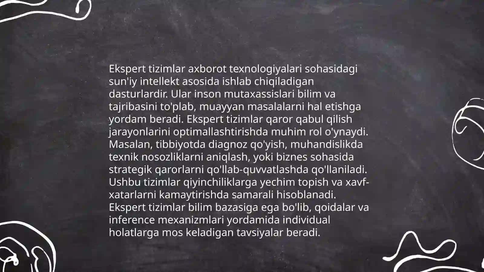 Sun'iy intellekt va qaror qabul qilish 4