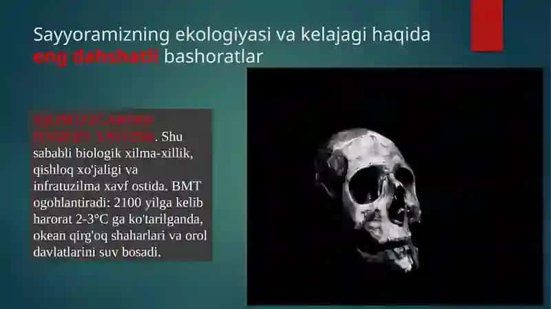 Yashil iqtisodiyot”ga o‘tishning zaruriyati, tamoyillari va dastaklari. 4