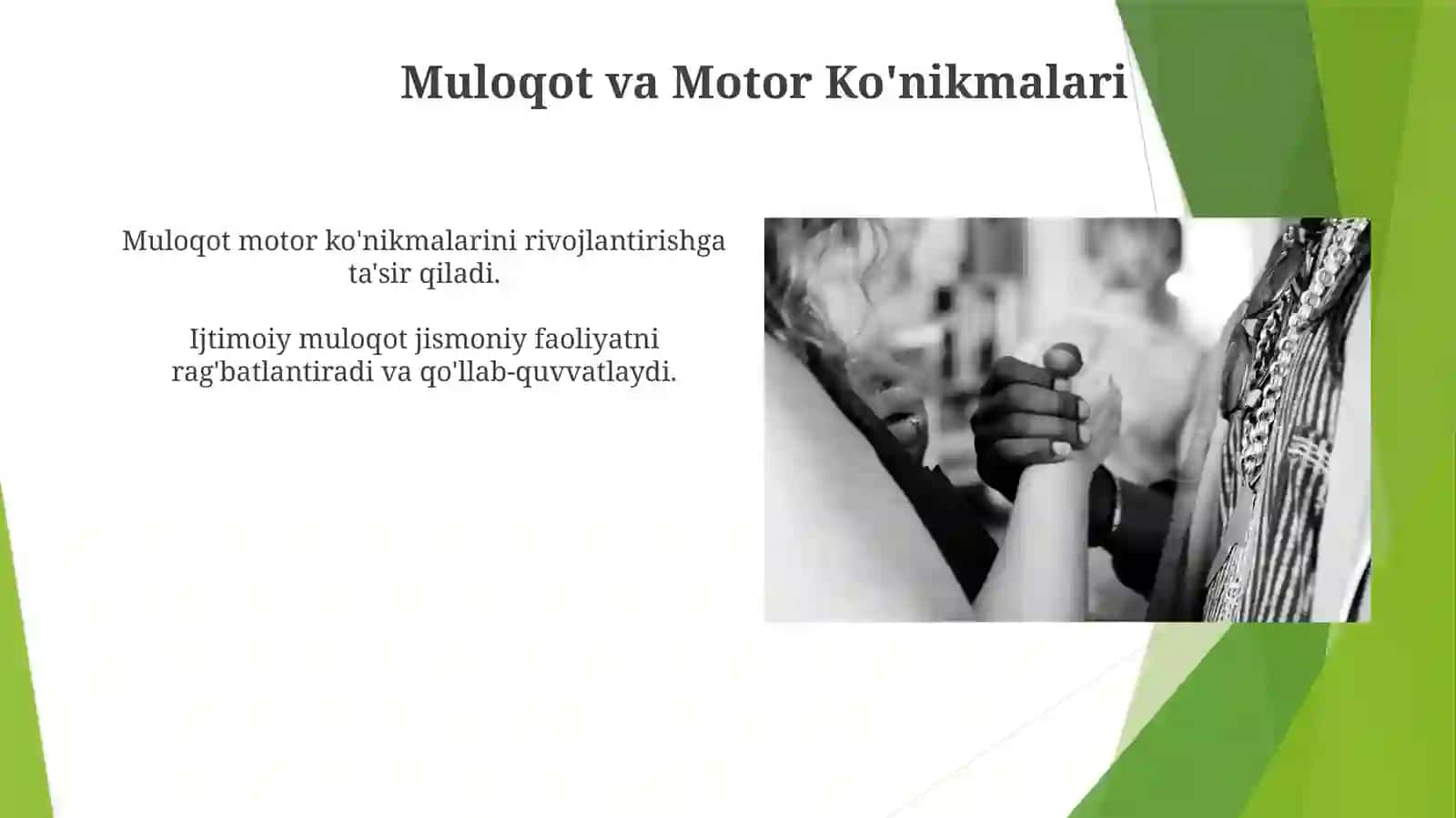 Inson psixik taraqqiyotda muloqotning ahamiyati 4