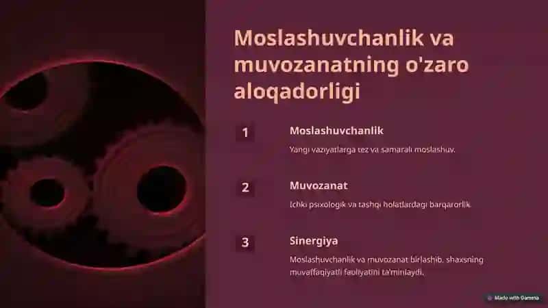 Psixologik moslashuvchanlik va muvozanatni baholash mezonlari 4