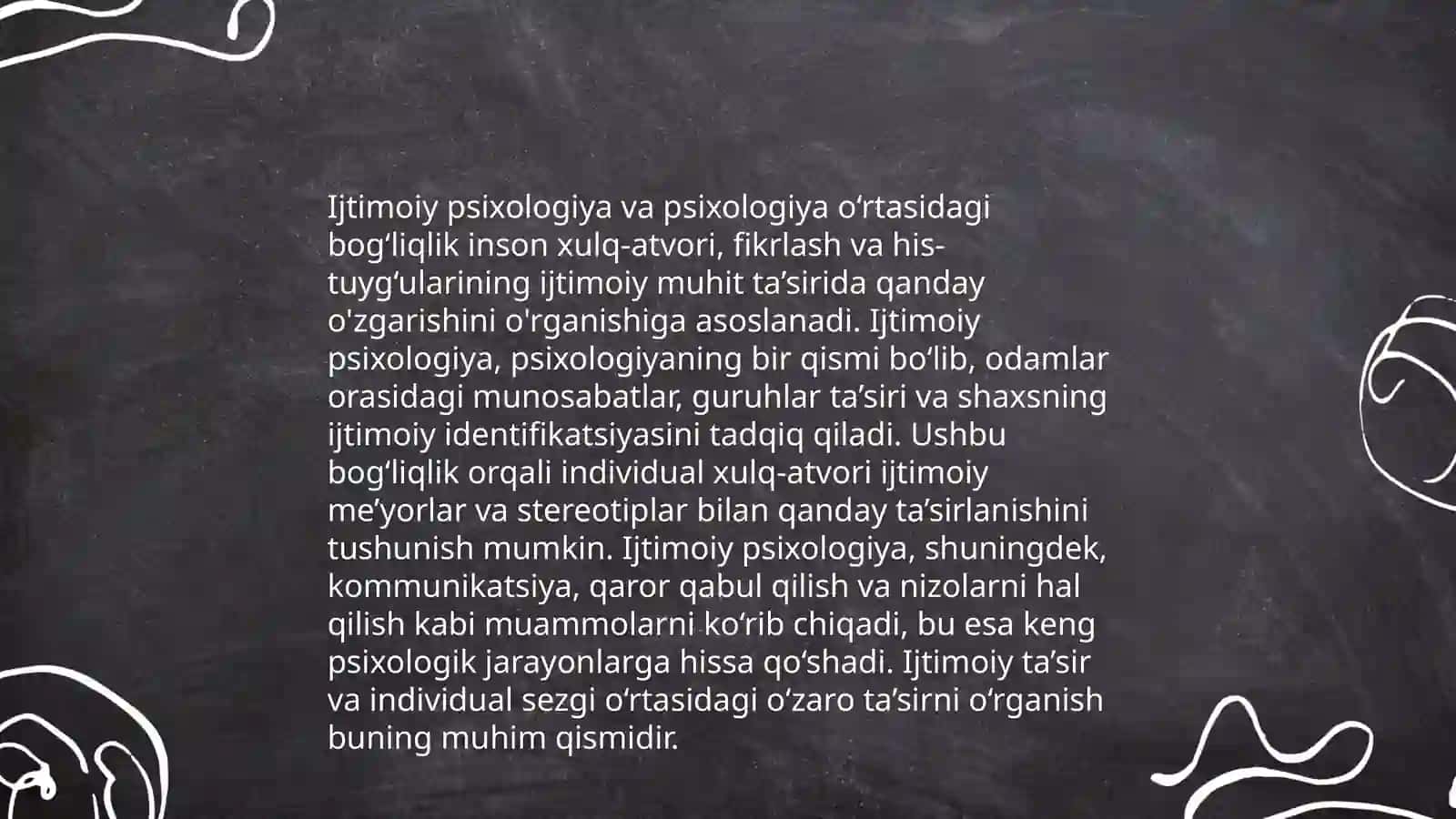 Ijtimoiy psixologiyaning shakllanishi va rivojlanishi 4