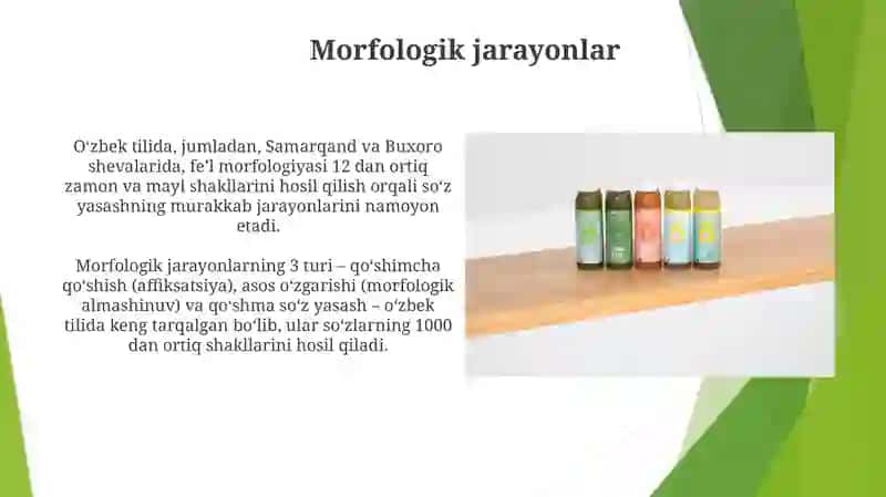 Affiksional morfema turlari 4