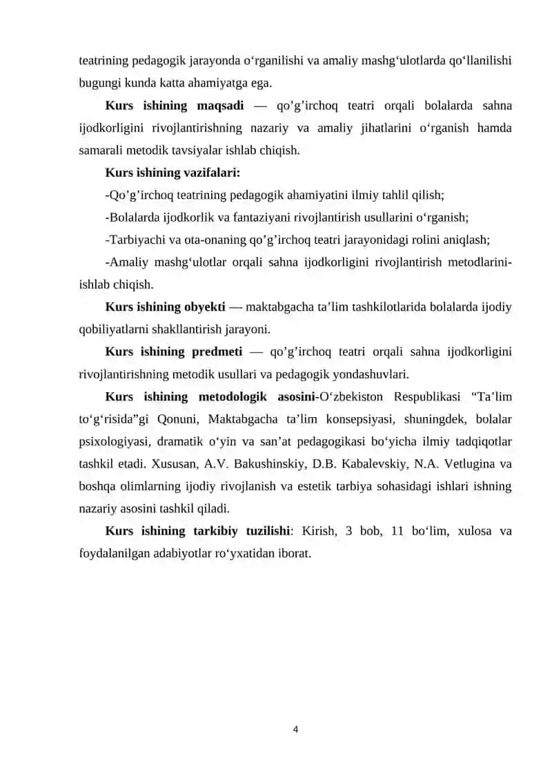 Qo’g’irchoq teatri orqali sahna ijodkorligini rivojlantirish 4