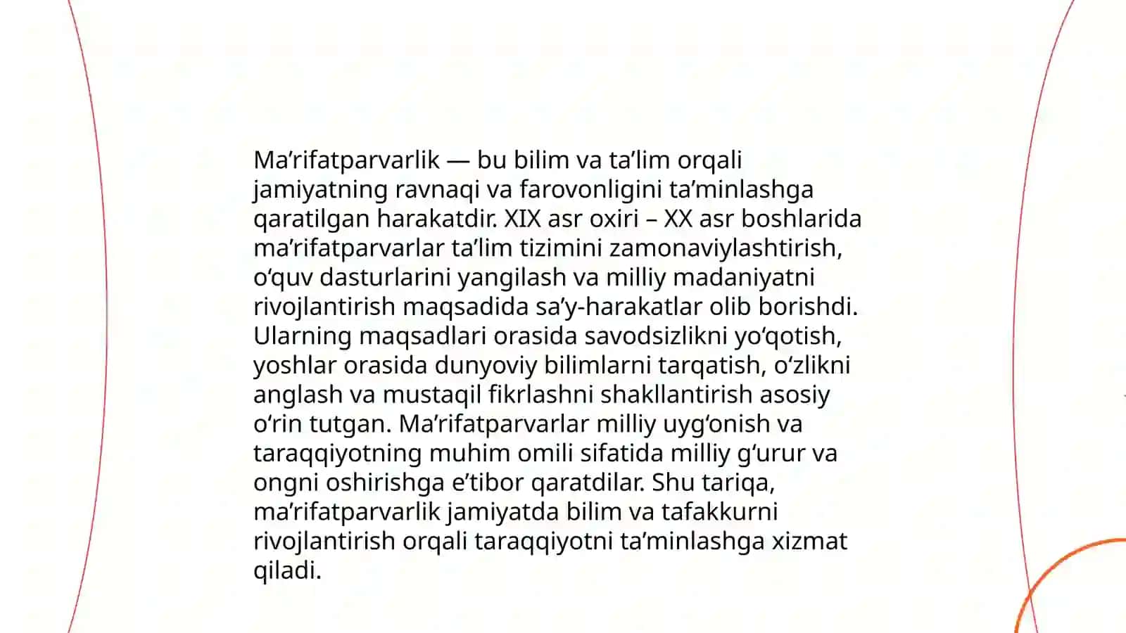 TURKISTONDA JADIDCHILIK VA MA’RIFATPARVARLIK G‘OYALARI 4