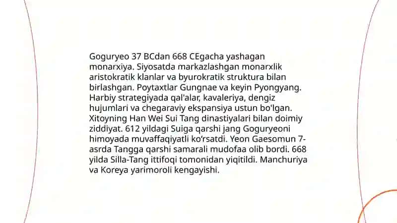 Koreys tarixi qadimgi davrdan Joseon sulolasigacha 4