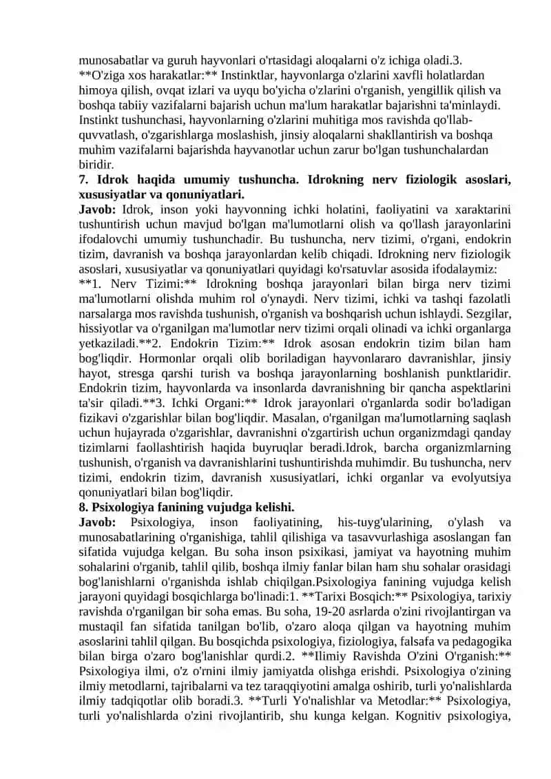 Psixologiya fanining predmeti va vazifalari 4