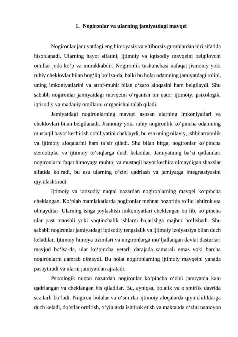 Nogironlarning jamiyatga integratsiyasida ijtimoiy ishichi roli 4