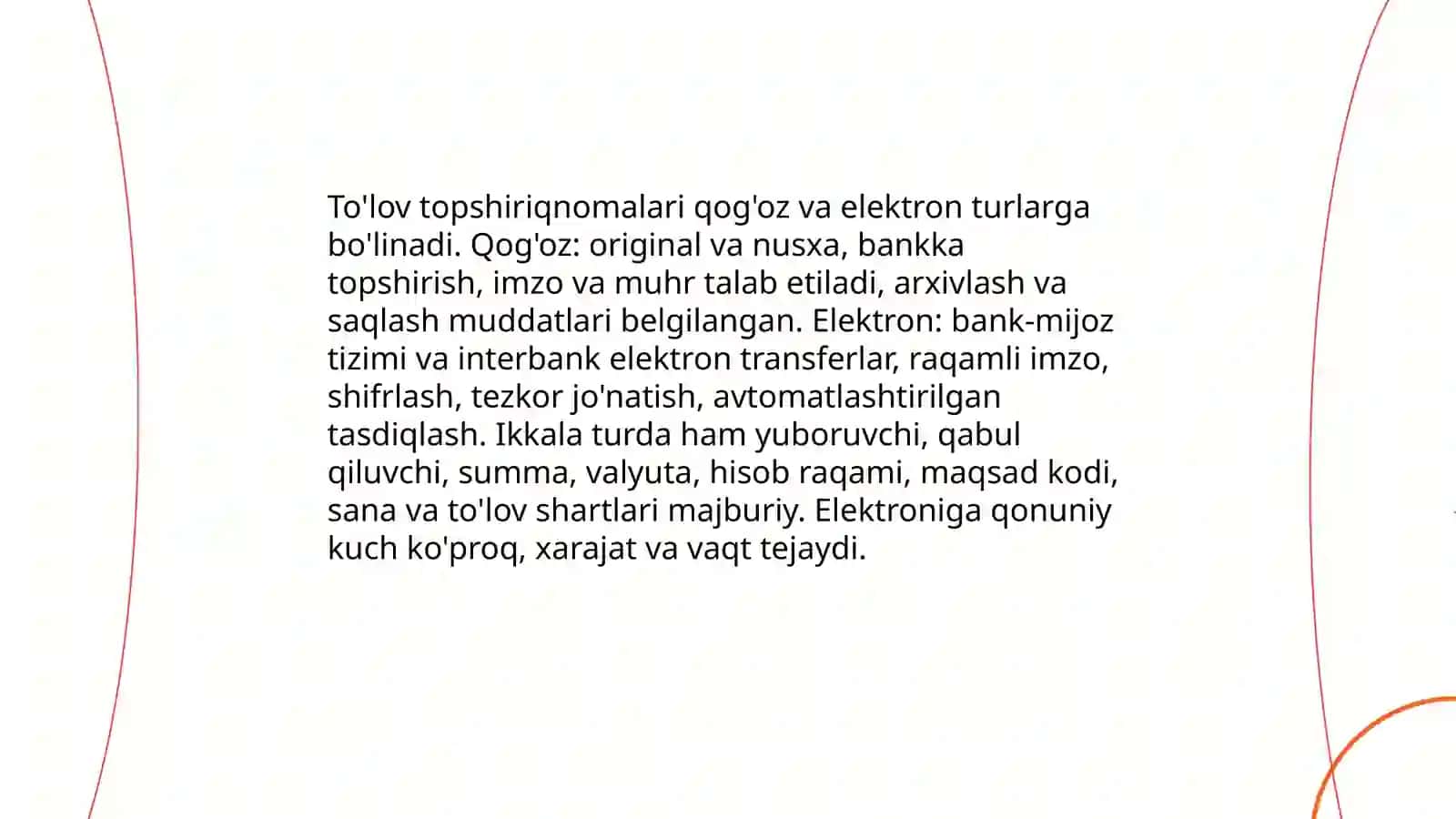To'lov topshiriq nomalari bilan hisob kitoblar hisobi 4