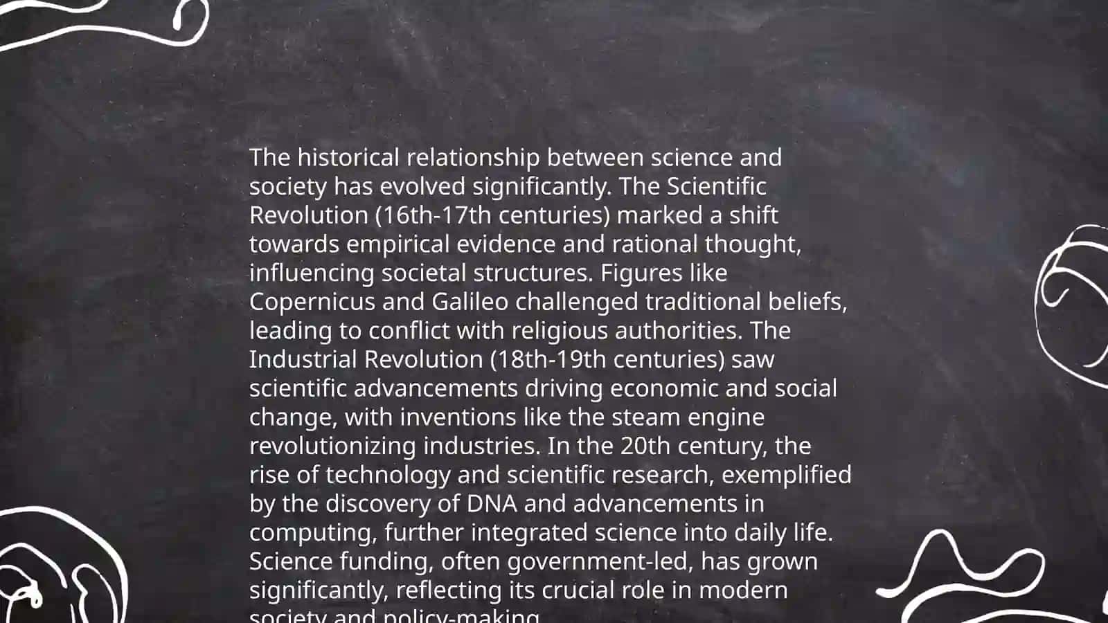 The role of science in the development of society, the goals and tasks of science 4