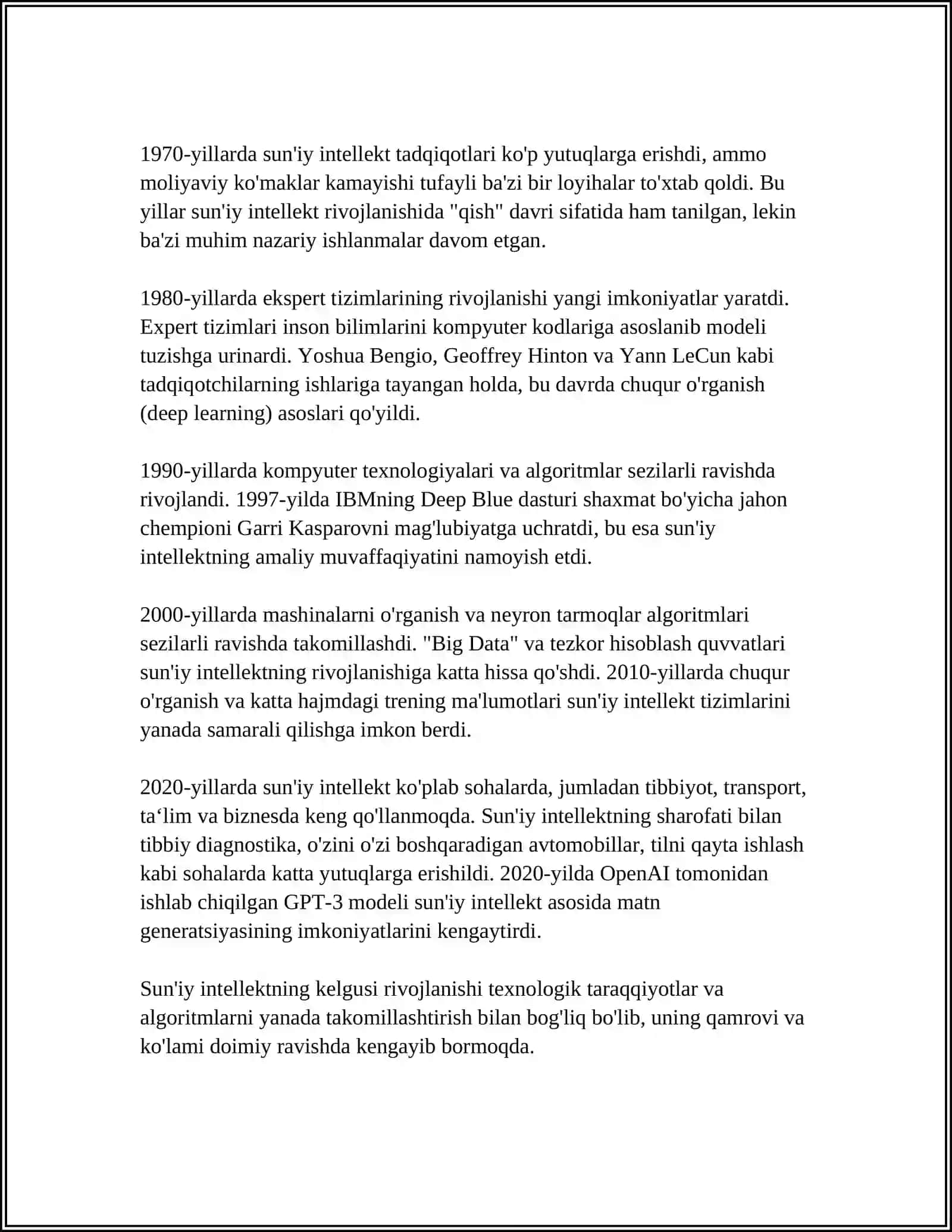 SUN'IY INTELLEKT VA BOSHQARUV TIZIMLARI 4