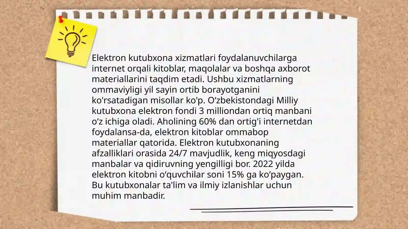 O'zbekistonda soha adabiyotlarini shakilantruvchi kutubxonalar foliyati 4