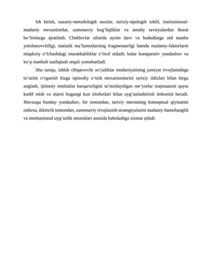 Ishlab chiqaruvchi xo‘jaliklar madaniyatining jamiyat rivojlanishiga ta’siri 4