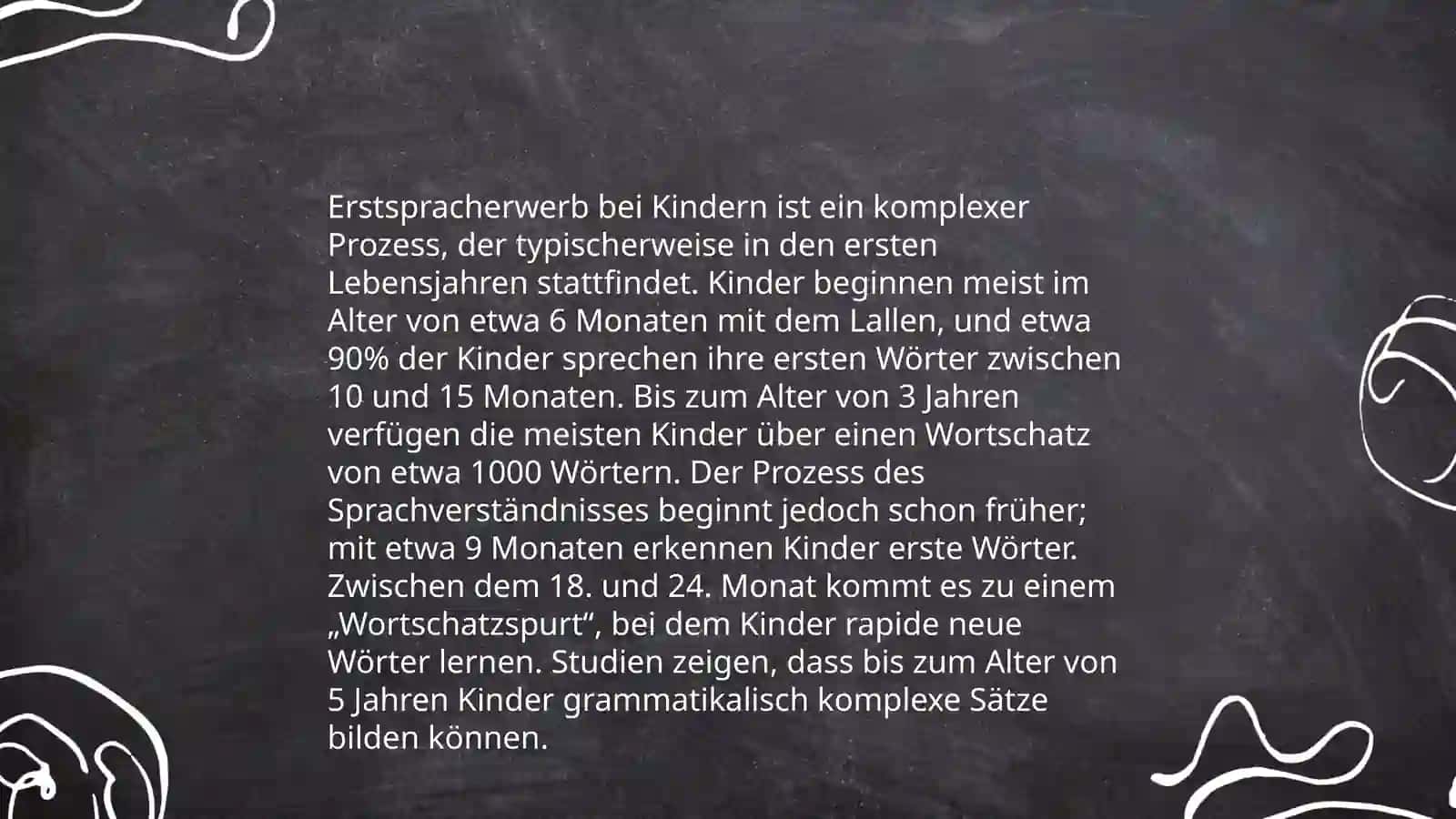 Theorien des Spracherwerbs 4