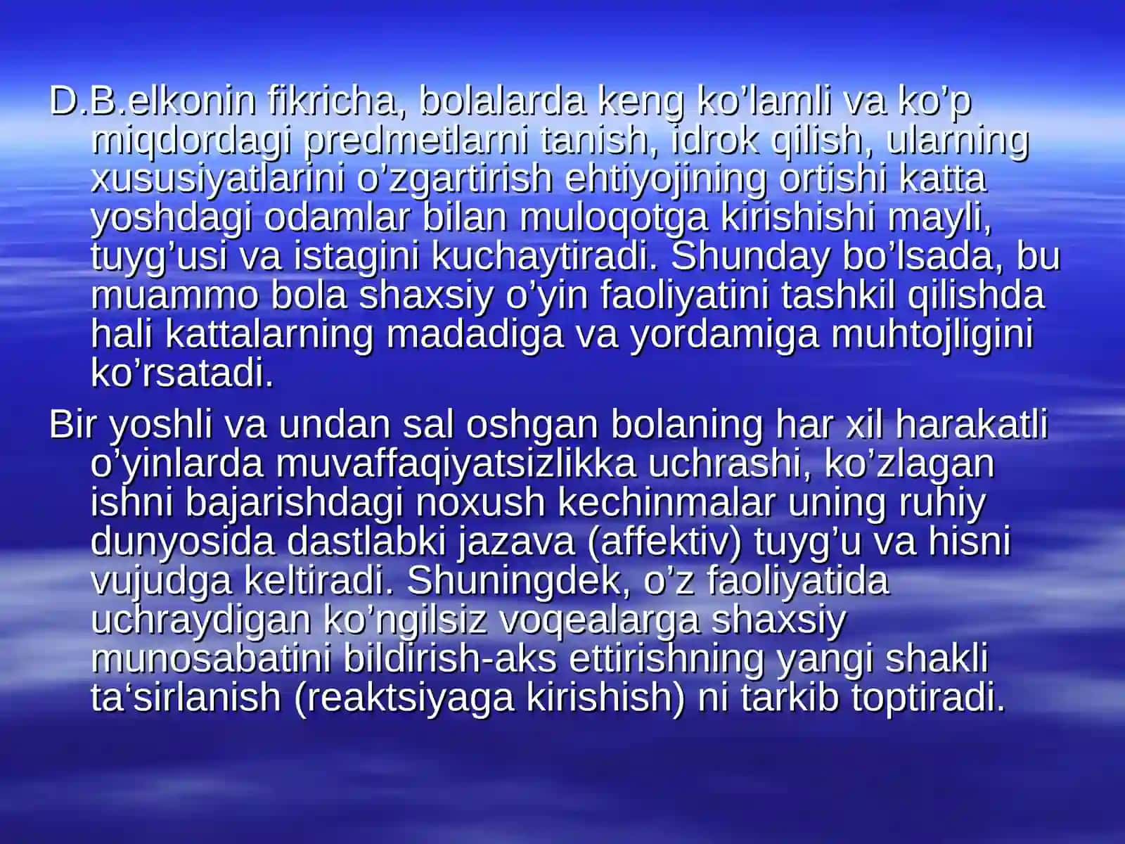 ILK BOLALIK DAVRIDA PSIXIK RIVOJLANISH XUSUSIYATLARI 4