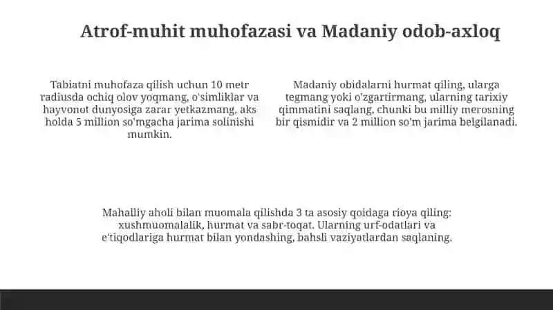 Marshrut Yo'riqnoma 4