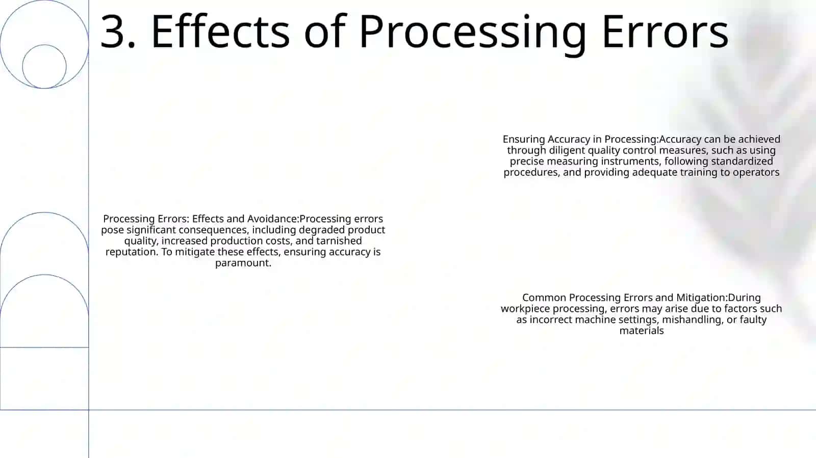 Ensuring The Accuracy Of Processing And Errors That Occur During The Processing Of Workpiece At The Workshop 4