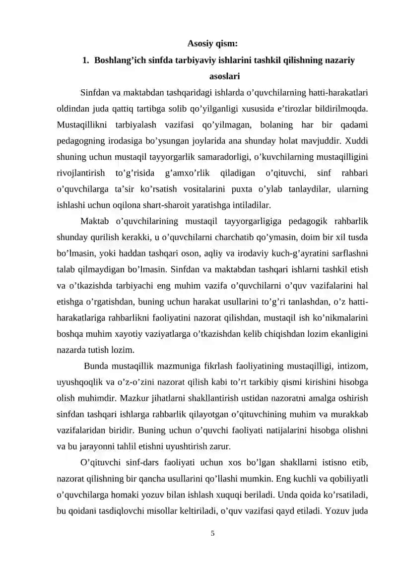 Sinf rahbarining o’quvchilar jamoasi bilan ishlash usullari 4