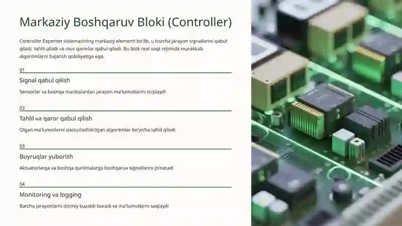 Experion Sistemasining Ishchi Bloklari 4
