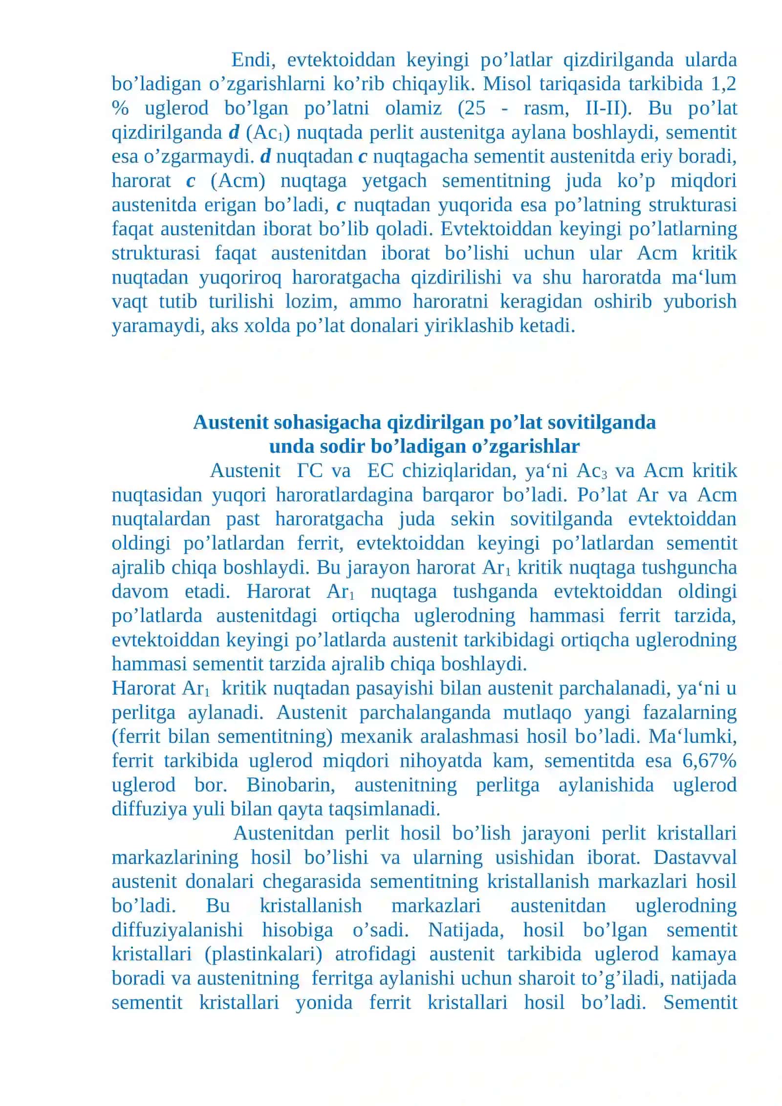 Termik va kimyoviy-termik ishlov berish tehnologiyalari 4