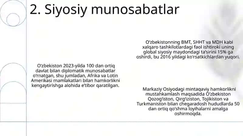 O'zbekiston va jahon hamjamiyati 4