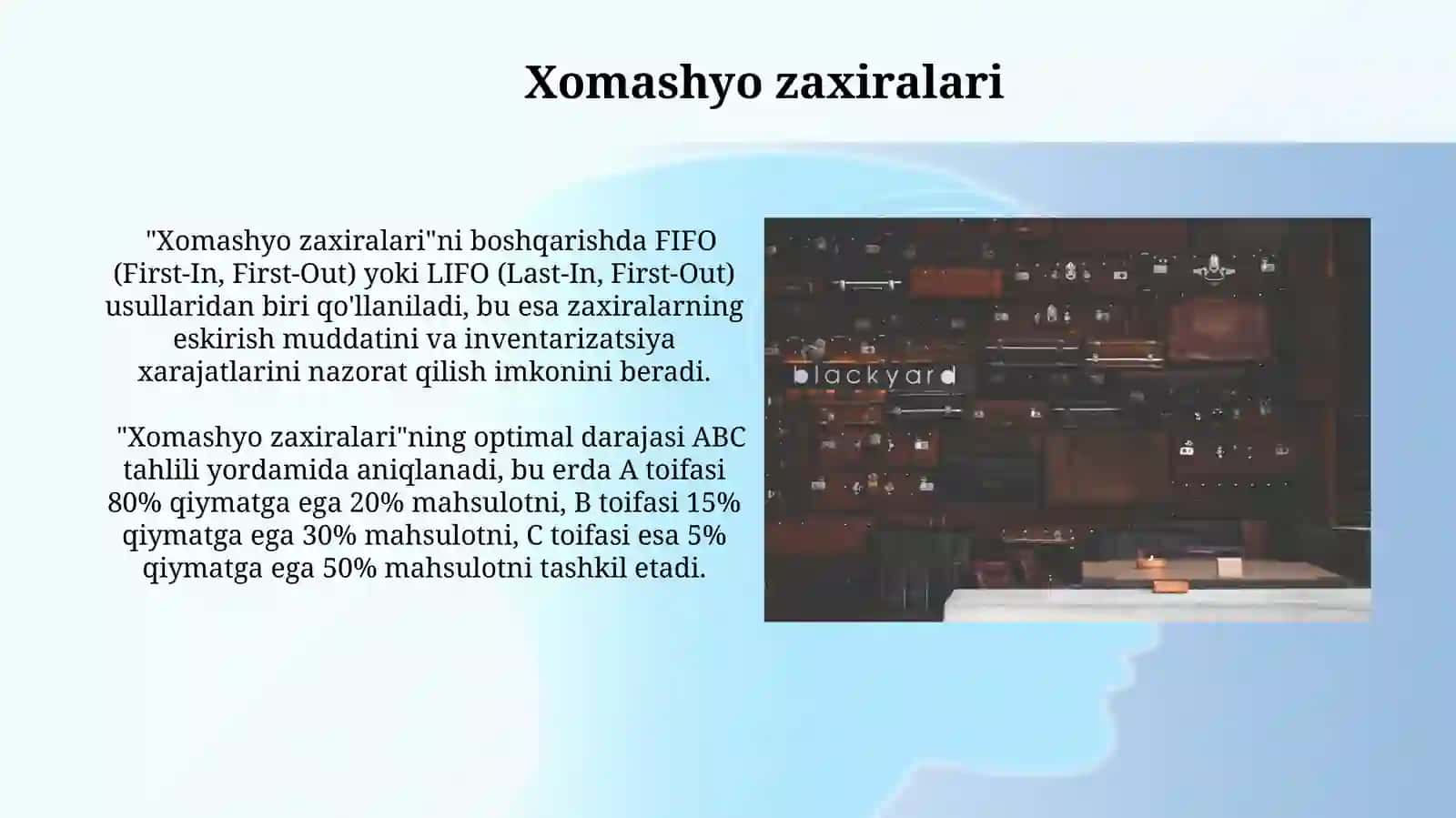 Inventarizatsiya haqida tushuncha, uning ahamiyati va turlari 4