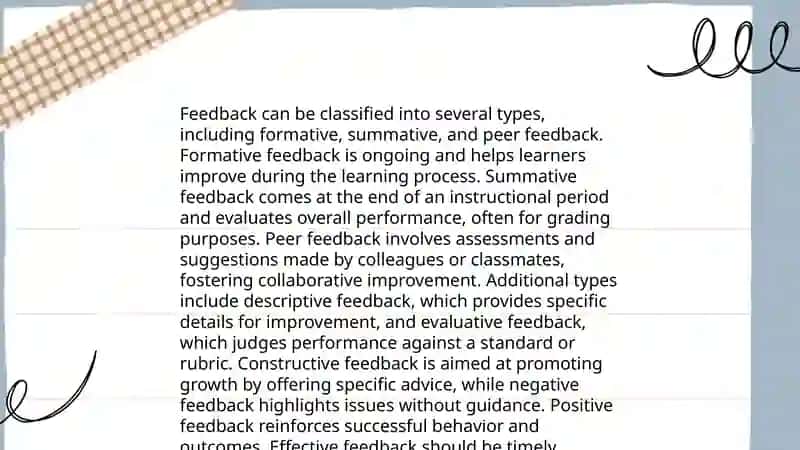 Constructive Feedback 4