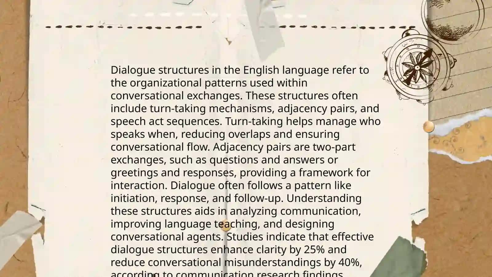 Spoken discourse genres 4