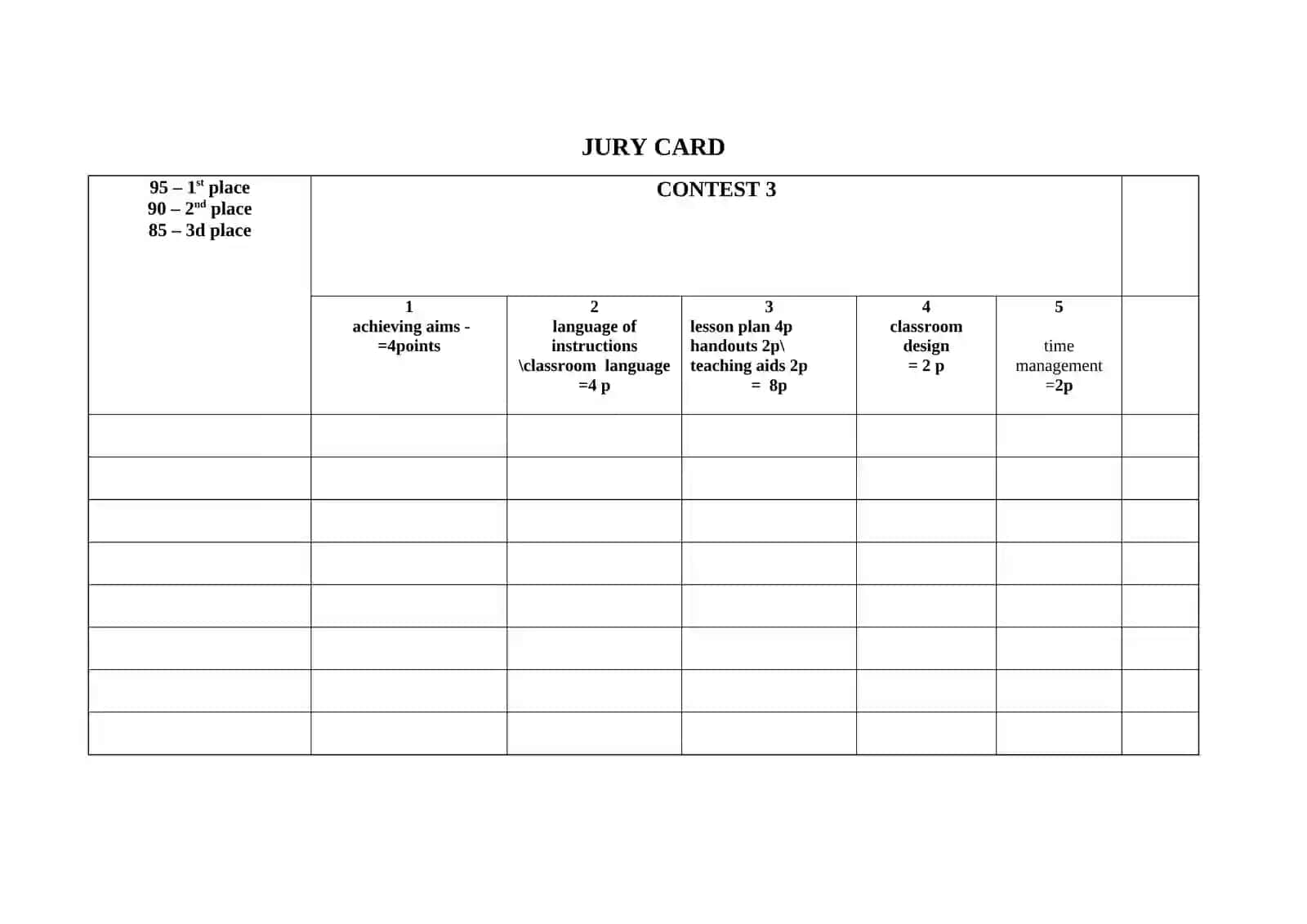 JURY CARD 4