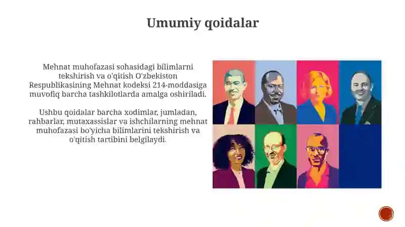 Mehnat muhofazasi sohasida bilimlarni tekshirish va o'qitish tartibi 4