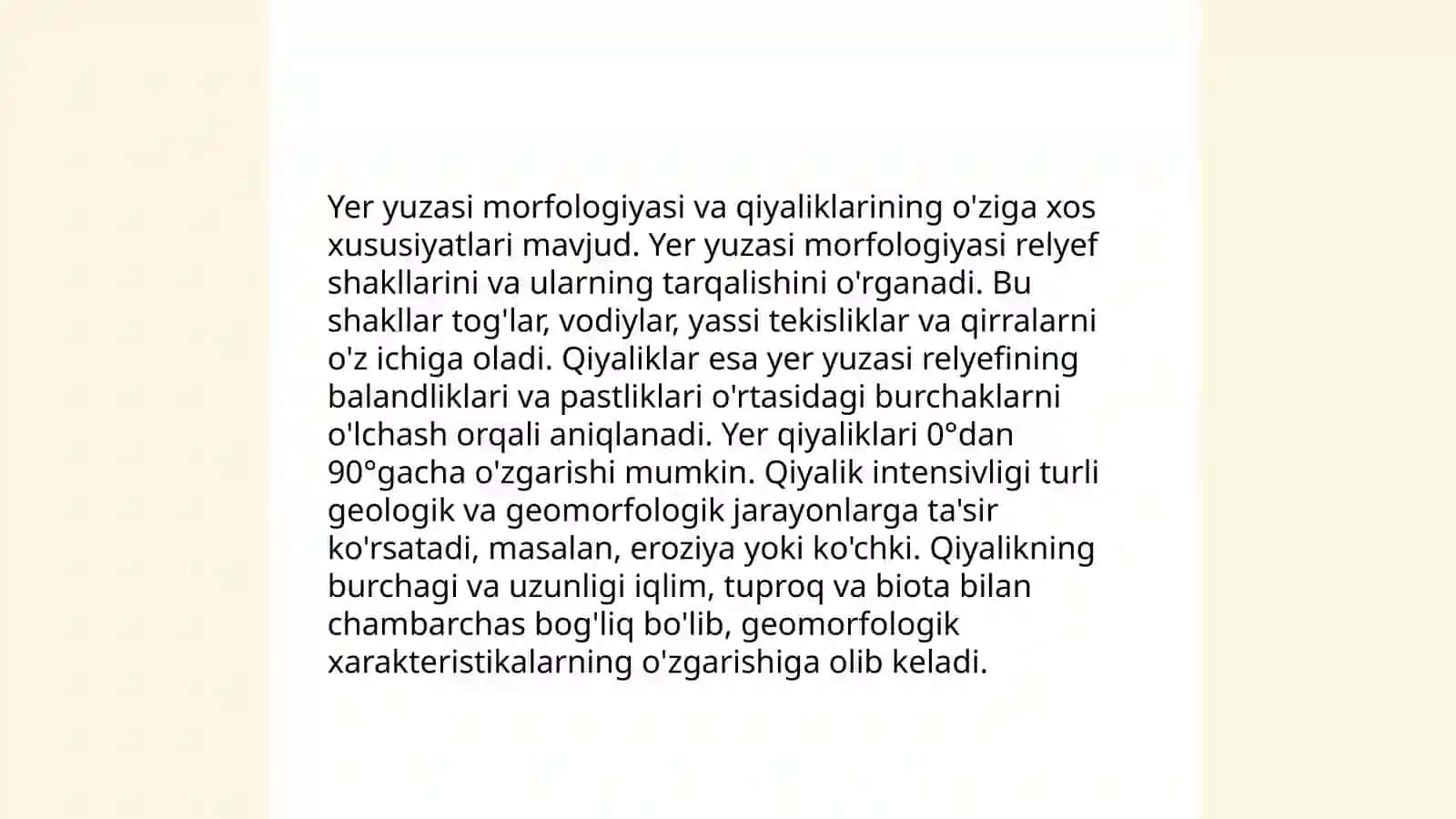 Tuproqlarning suv eroziyasining keltirib chiqaruvchi omillar 4