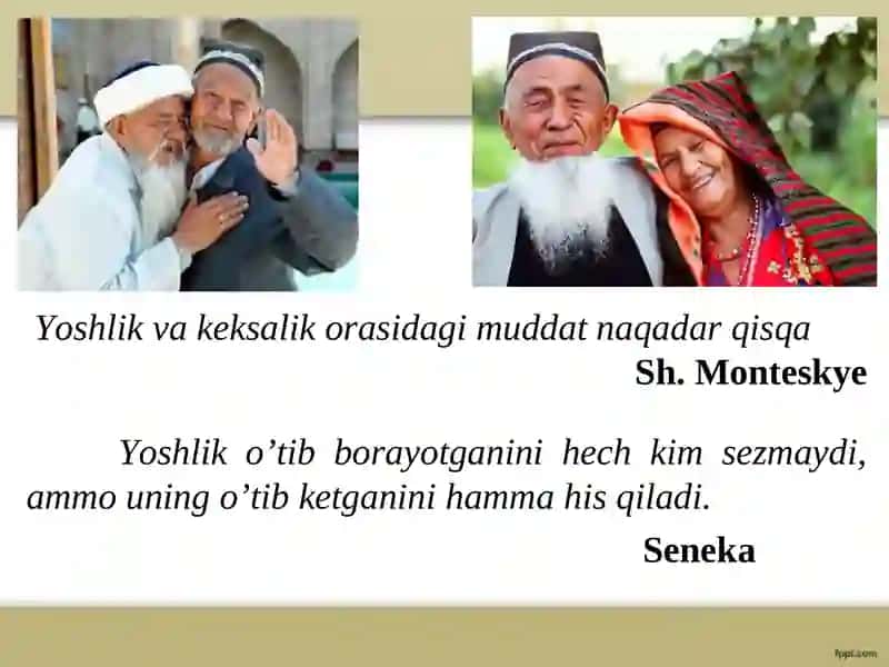 Keksayish va keksalik 4