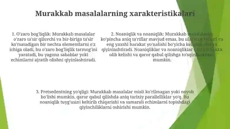 Sodda Va Murakkab Masalalar 4