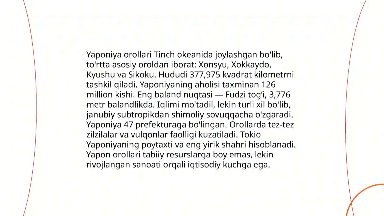 Yaponiya geografiyasi 4