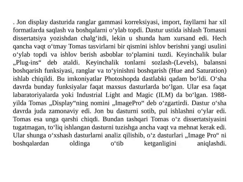 ADOBE READER DASTURI TARIXI VA ULARNING IMKONYATLARI 4
