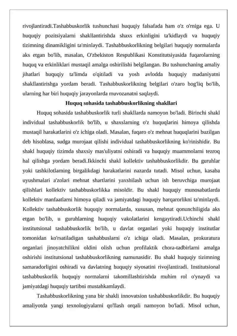 Tashabbuskorlik – qonun ijodkorligi va huquqiy targ‘ibot 4