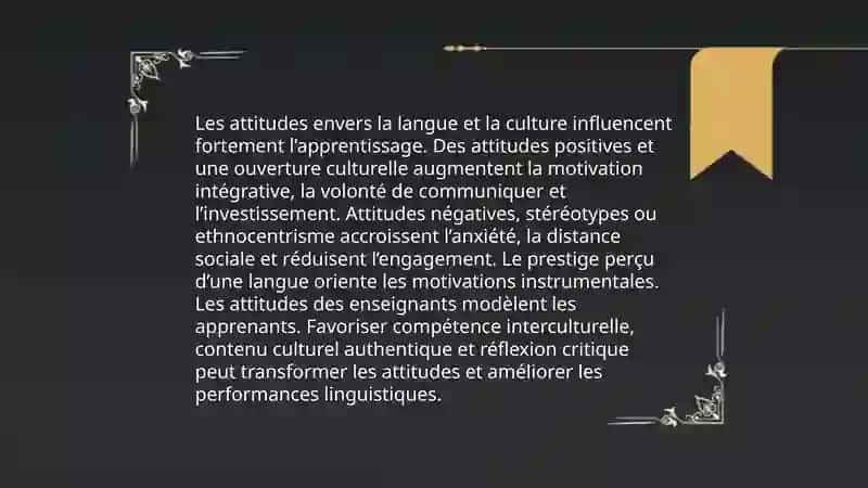 Facteurs psychologiques dans l’apprentissage des langues 4