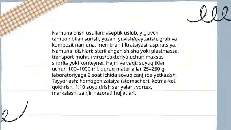 Mikrobiologik tekshirish 4