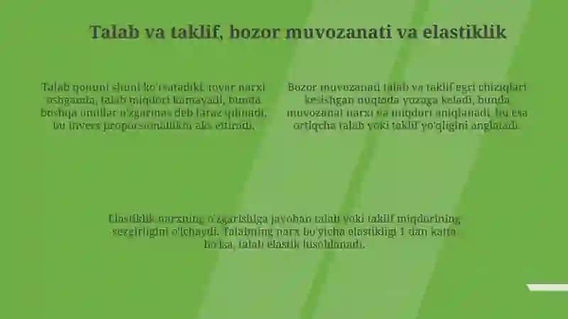 Mikroekonomika haqida tushuncha 4