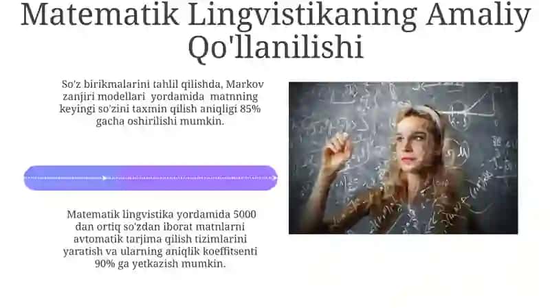 Matematik Lingvistika Amaliy Qo'llanmalari 4
