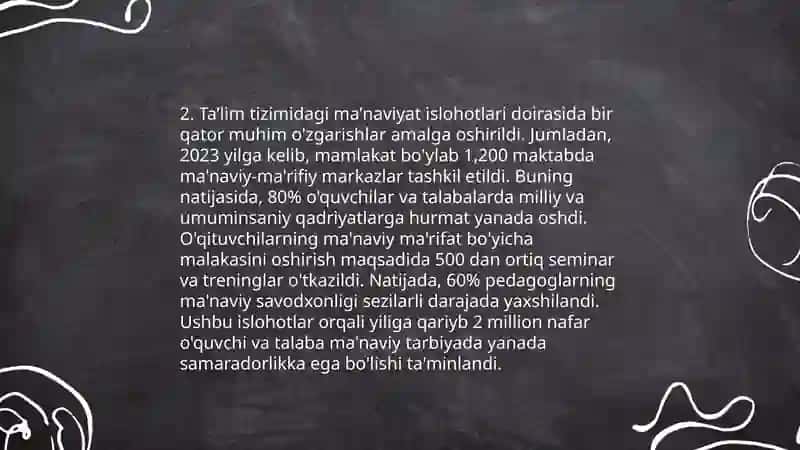 Yangi Oʻzbekistonda milliy oʻzlikni anglash 4
