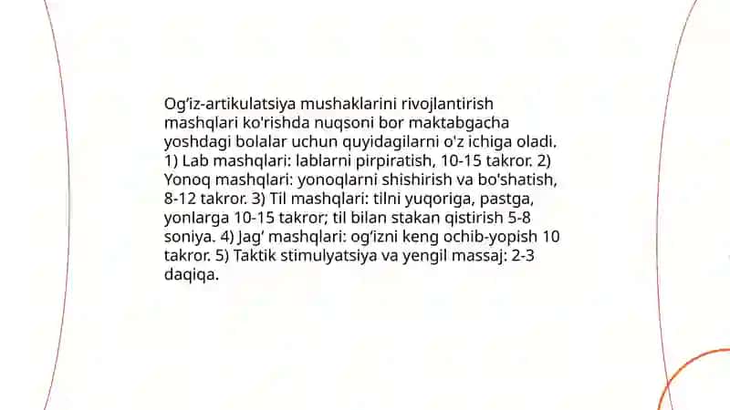 Logopedik mashg'ulot 4