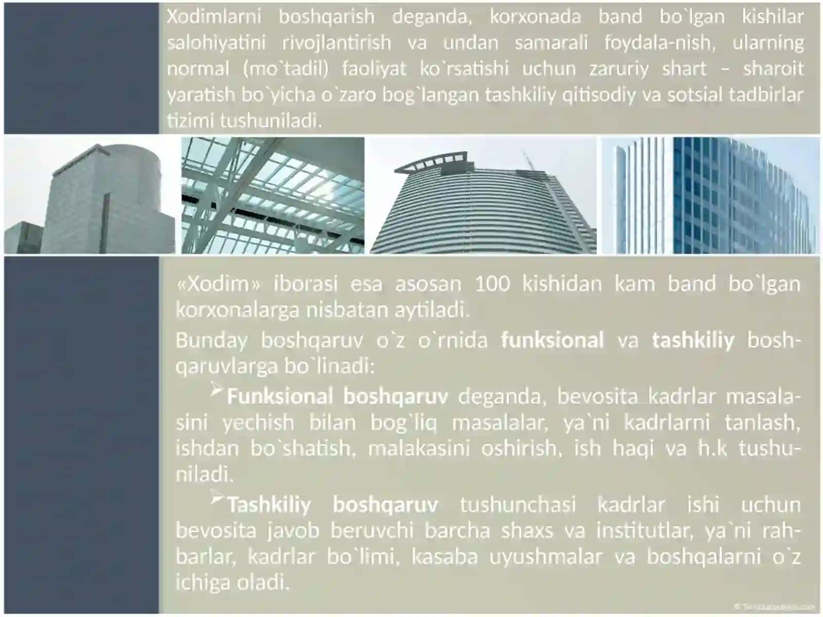 XODIMLARNI BOSHQARISH 4