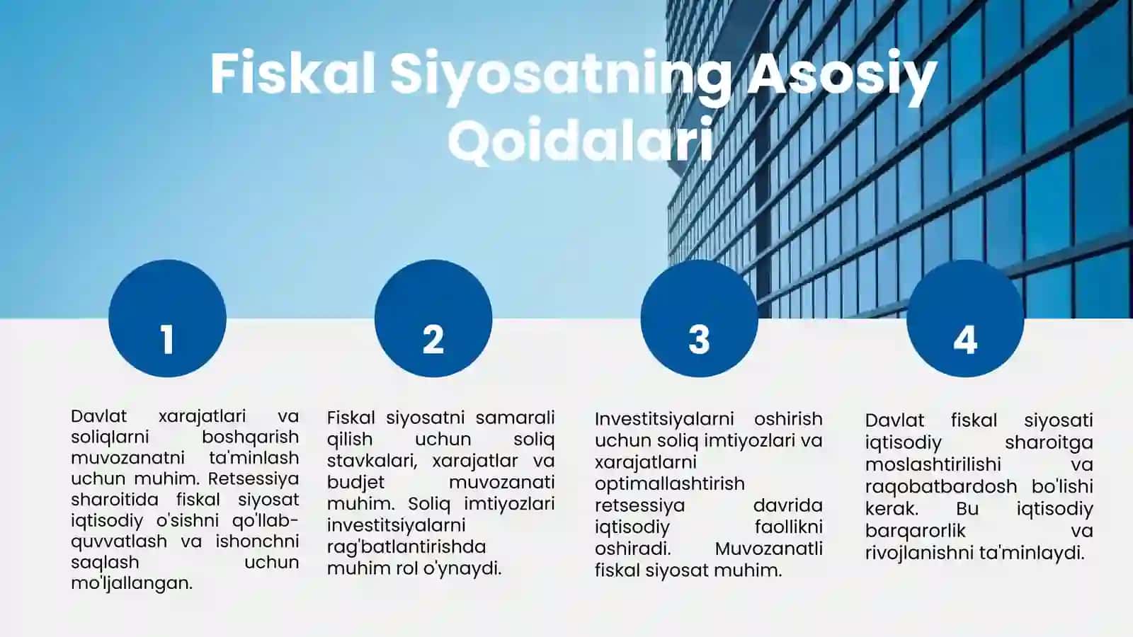 Rejalar va muammolar: iqtisodiy tanazzulda davlat siyosatining muhim aspektlari 4