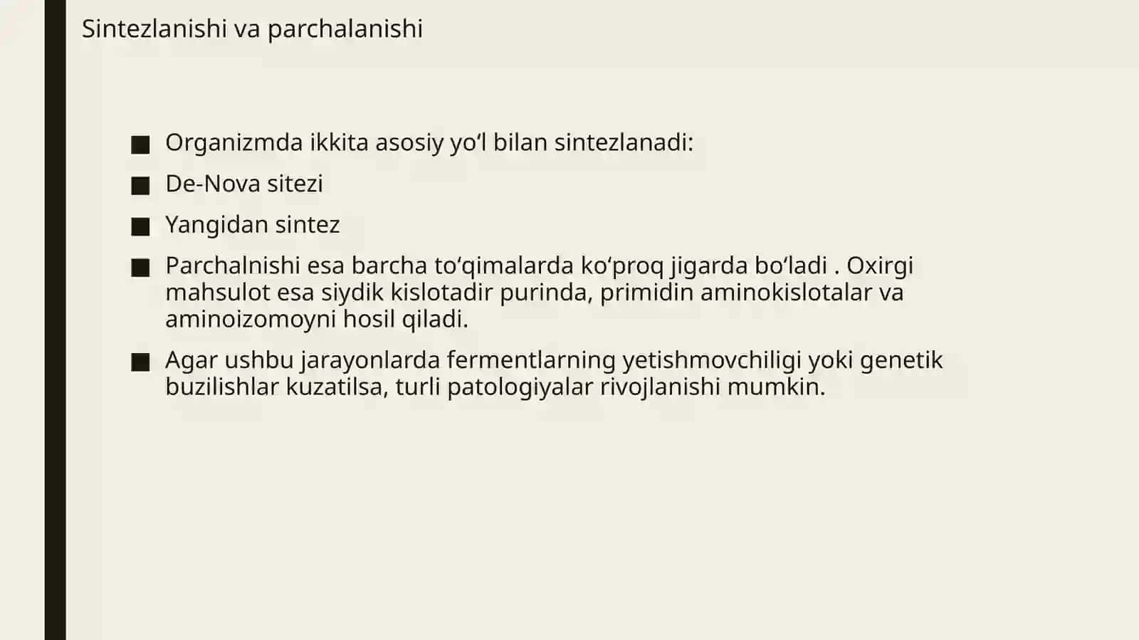Nukleoproteidlar almshinuvining buzilishi va lipidogen pigmentlari 4
