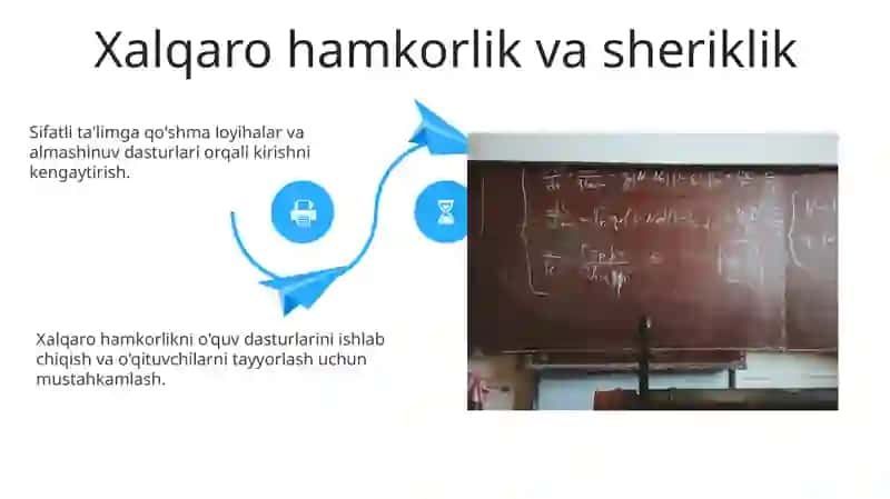 O'qituvchilarni tayyorlash va malakasini oshirish 4