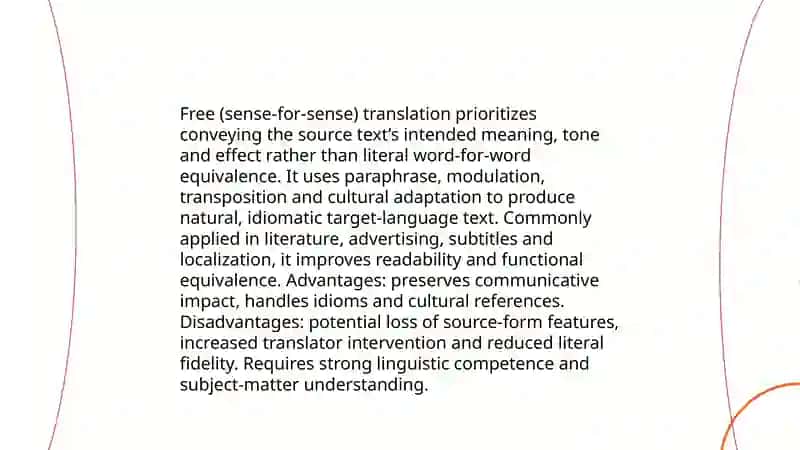 Types of translation 4