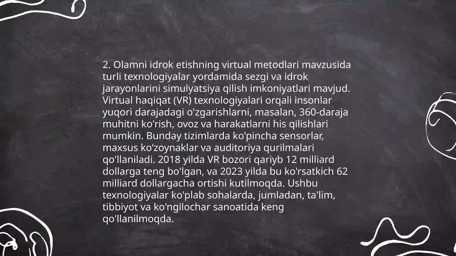 Olamni virtual va vizual estetik idrok etishning farqlari 4