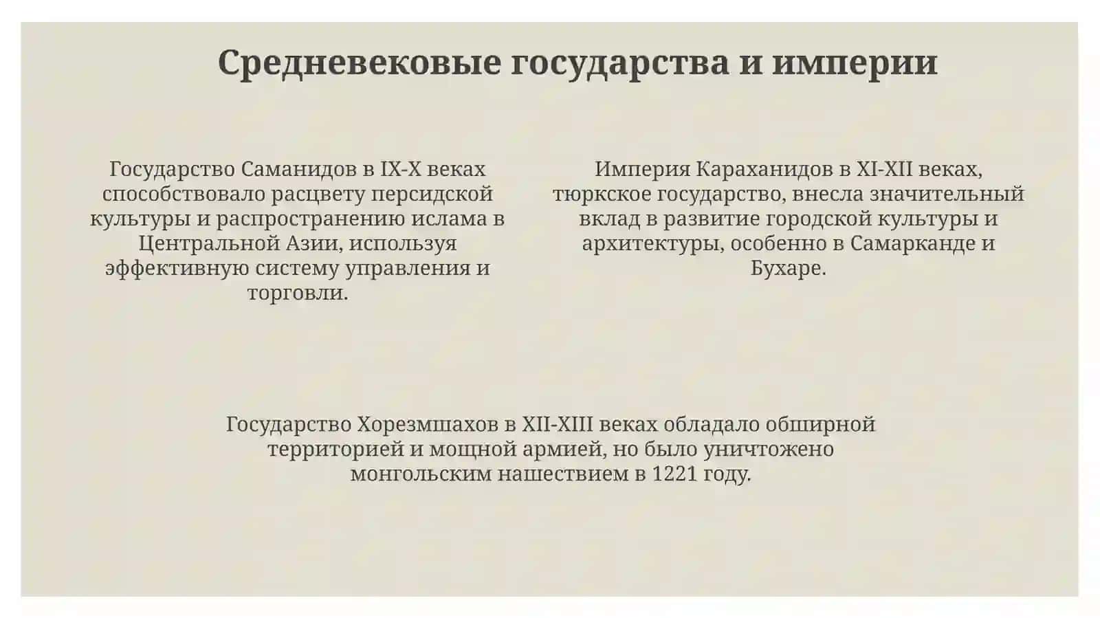 История становления государственности в Узбекистане 4