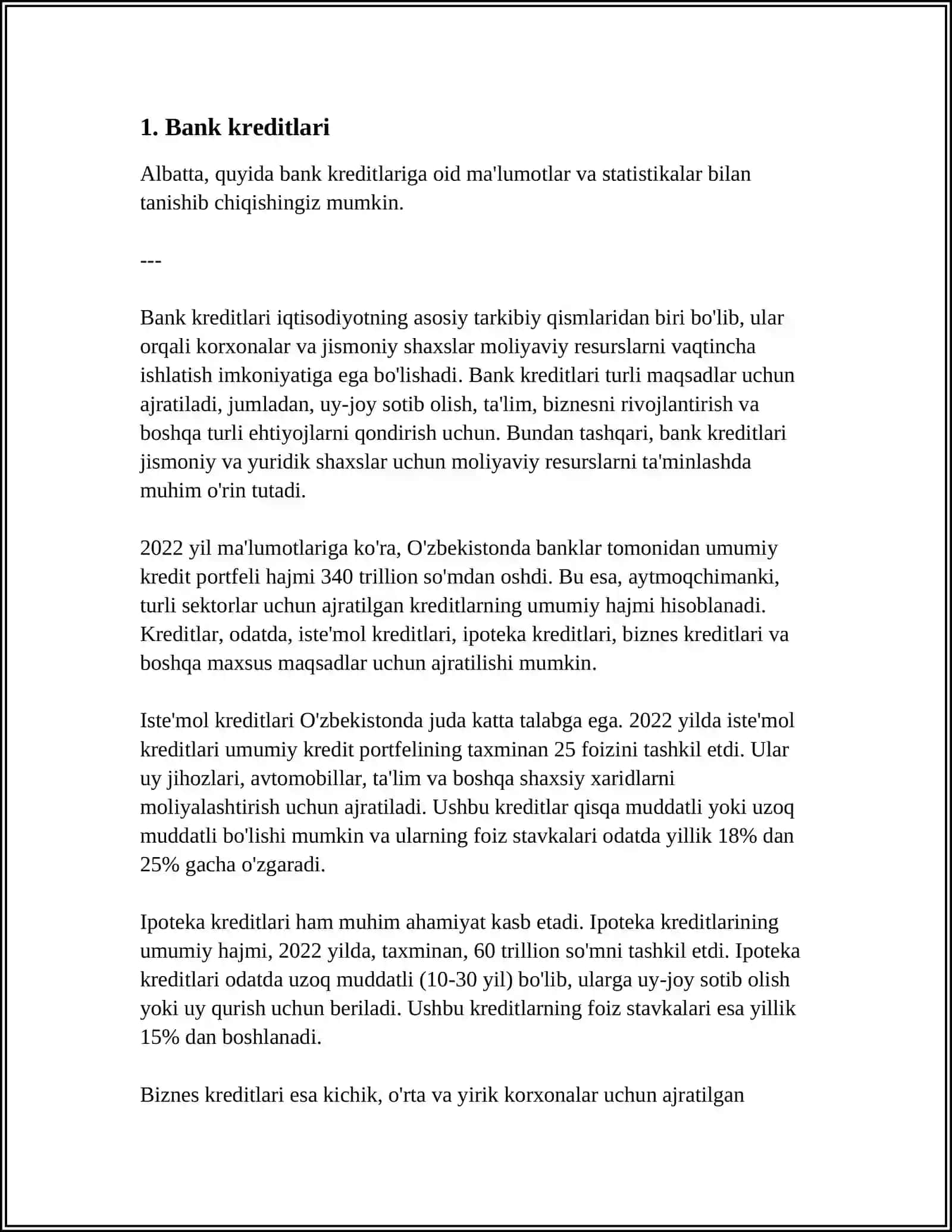 FIRMALAR (KOMPANIYALAR) NING O’Z INVESTITSIYA MANBALARI TARKIBI 4