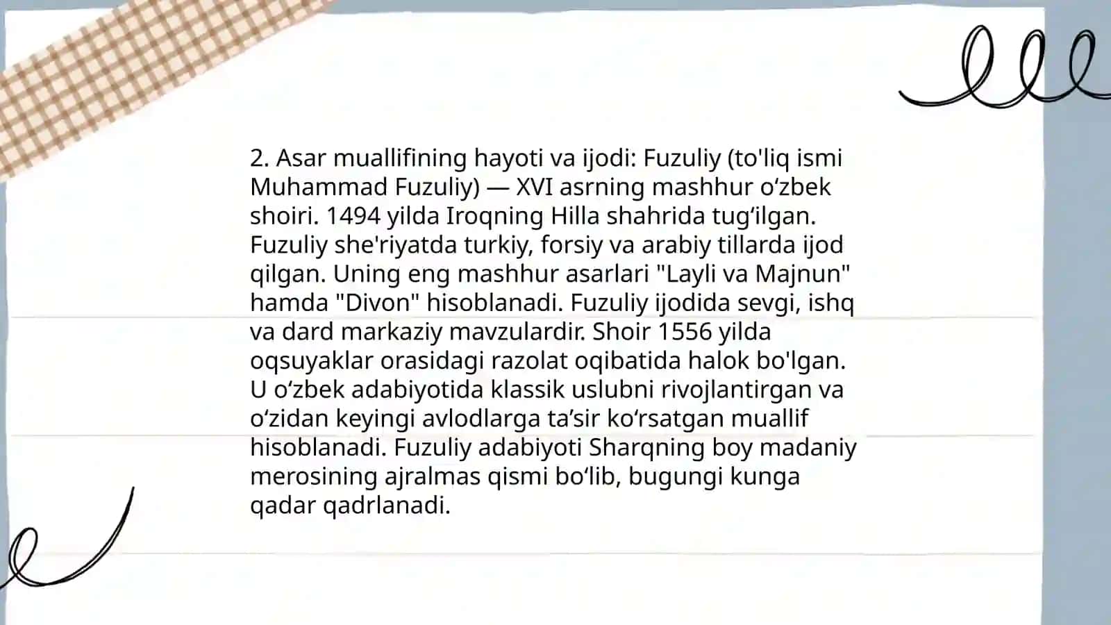 Boqiy Darbadar asari tahlili 4